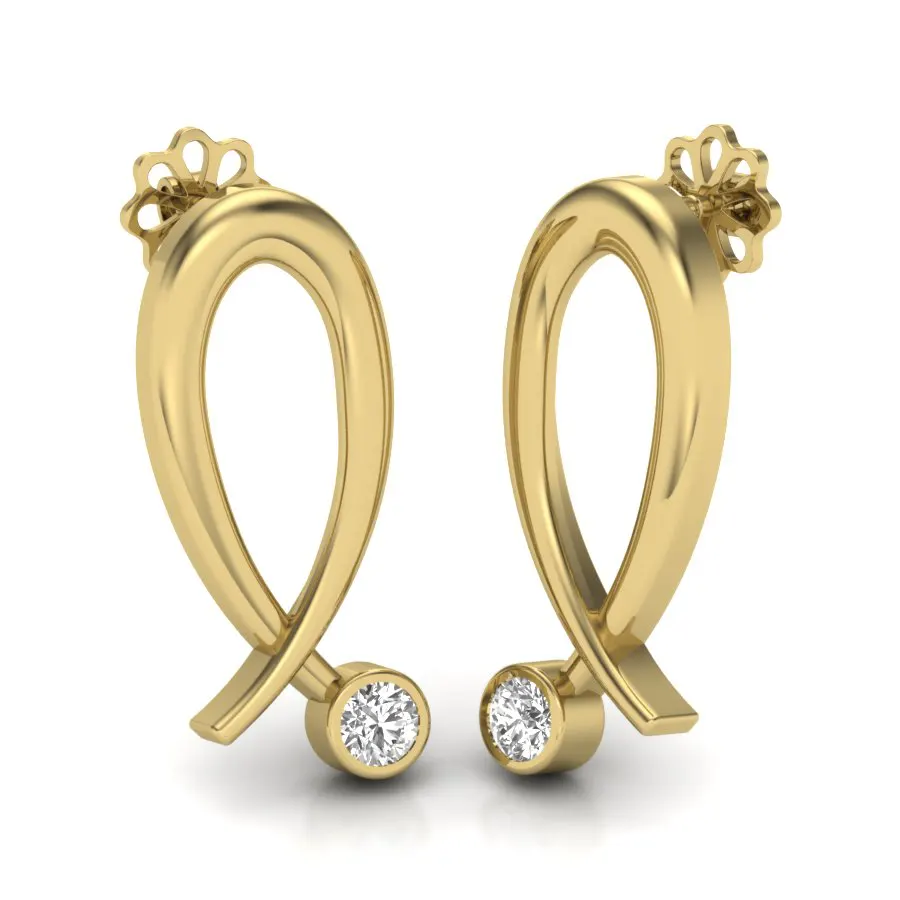 Diamond Earring